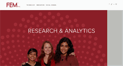 Desktop Screenshot of fem-inc.com